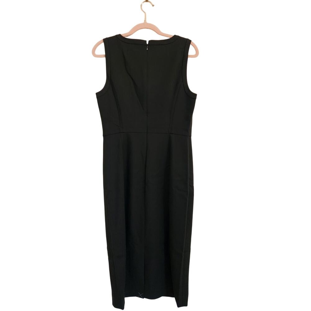 NWT J. Crew Sheath Dress In Four-Season Stretch Office Corporate Black 8 - Picture 9 of 11